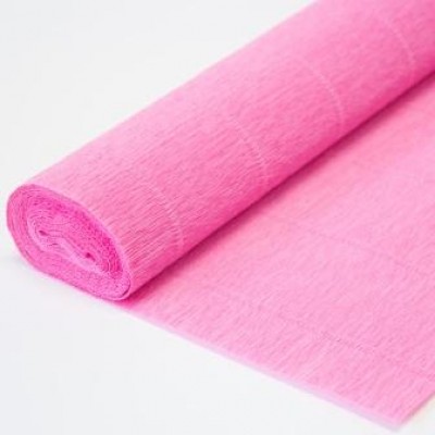 Бумага крепированная 50*250,100г/м KAZMIR розовая